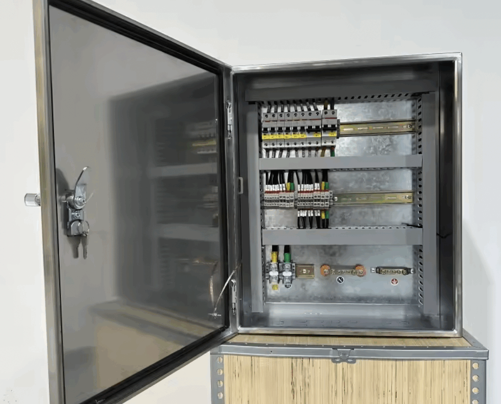 submersible pump control box