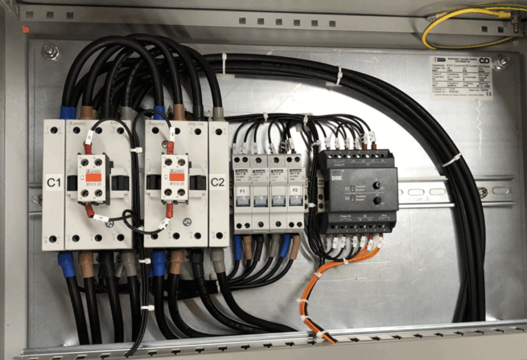 Control box for irrigation system