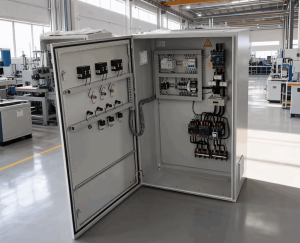 Low voltage witchgear with Siemens 200SMART PLC and CAD/EPLAN drawings