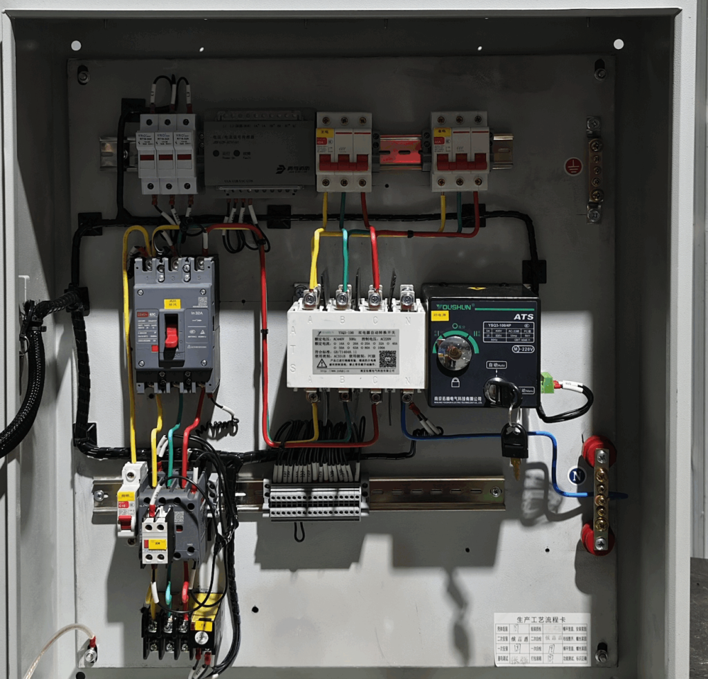 control box for irrigation system