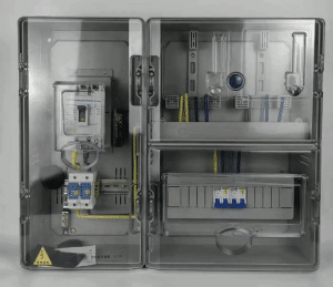 Plastic distribution box