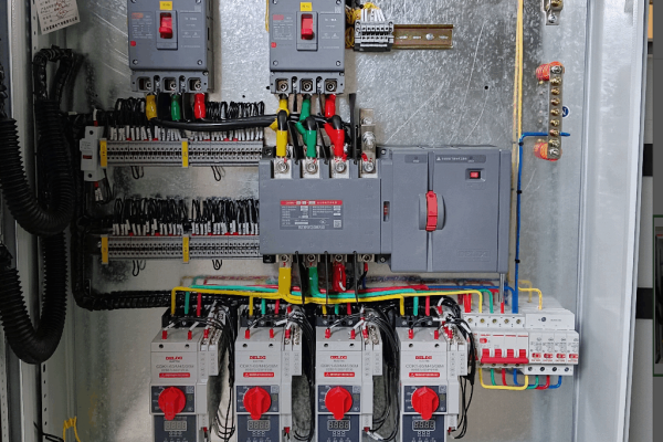 control box for irrigation system